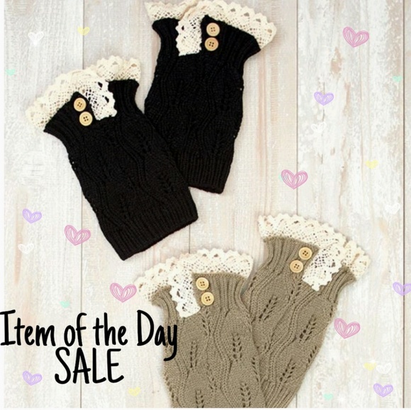 Accessories - * ITEM OF THE DAY SALE* Set of 2 Boot Cuffs NEW